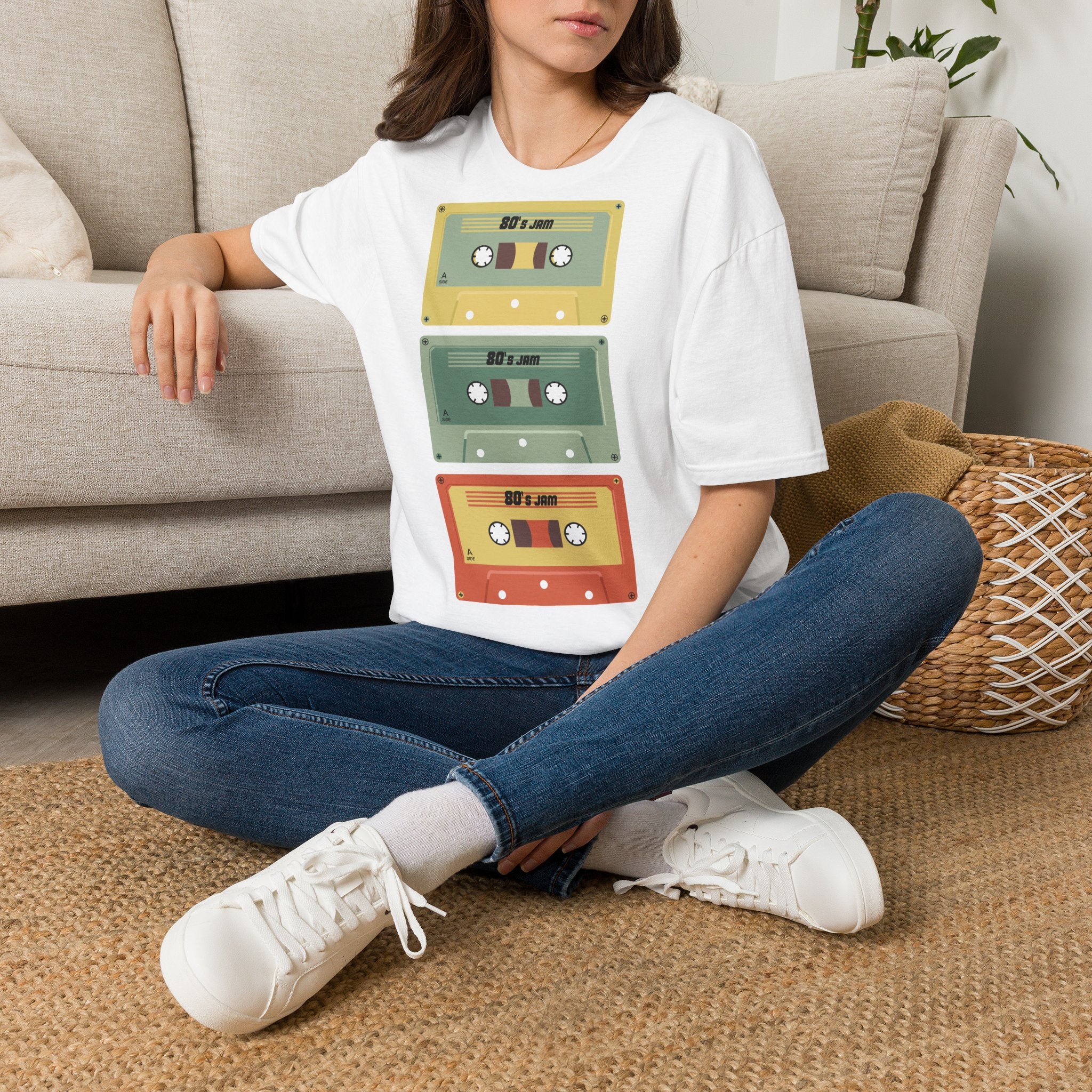 80's Jam Cassette T-Shirt — Retro Vintage Tape Graphic Tee