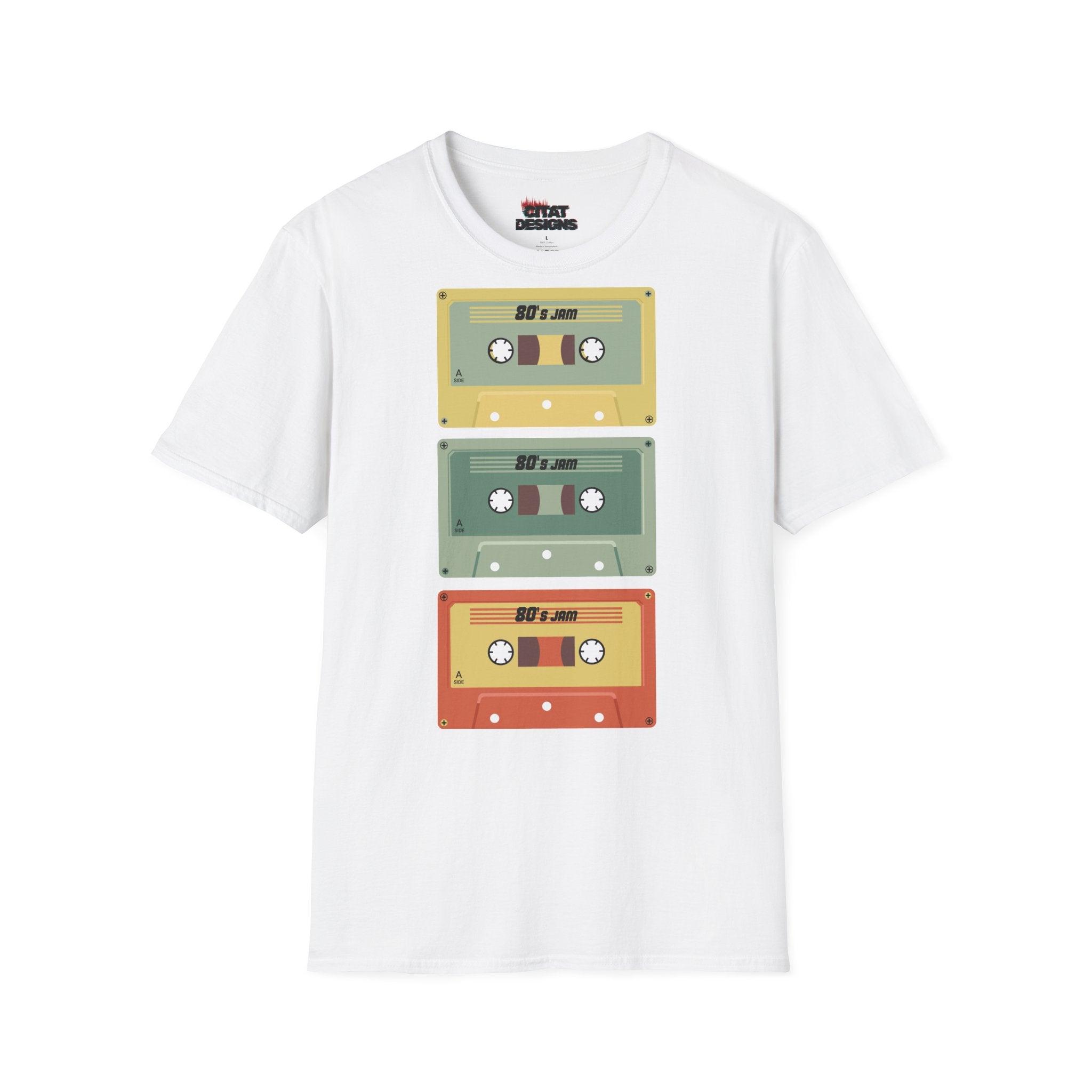 80's Jam Cassette T-Shirt — Retro Vintage Tape Graphic Tee
