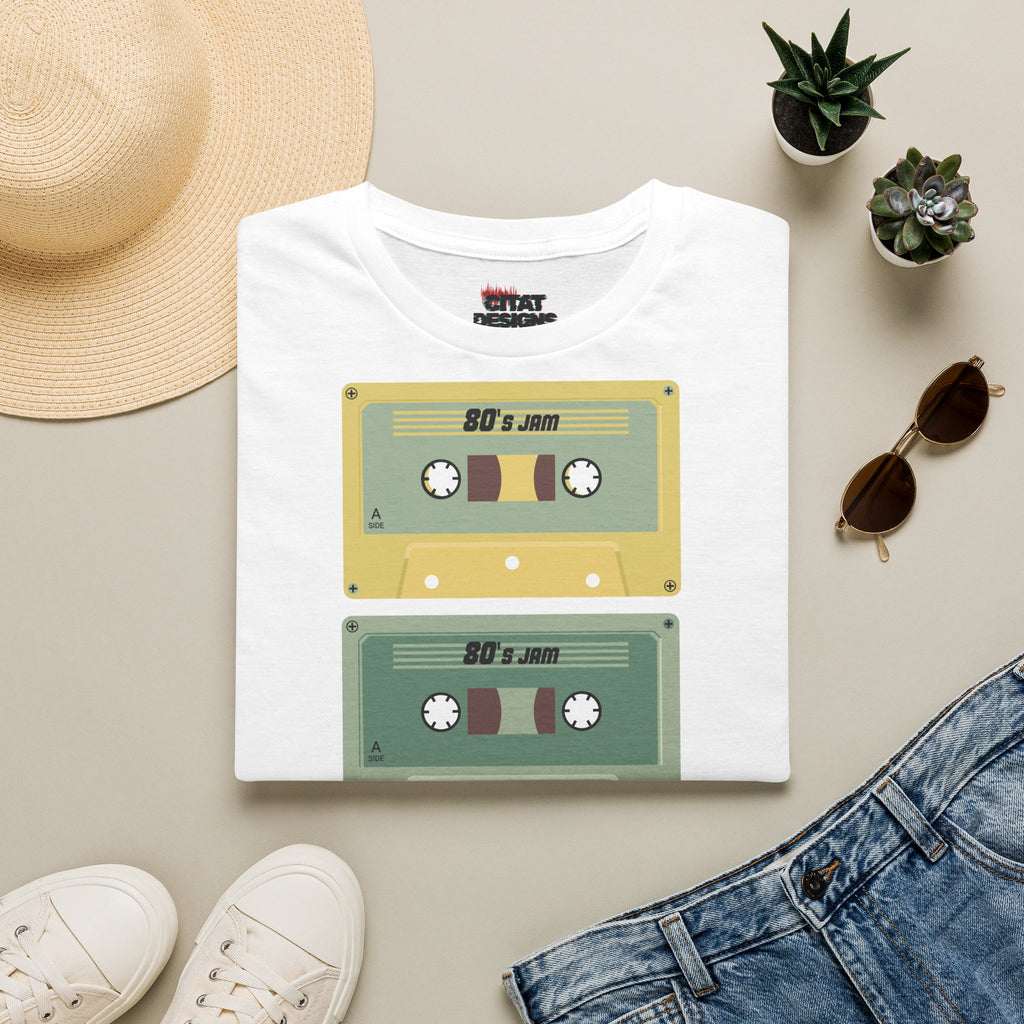 80's Jam Cassette T-Shirt — Retro Vintage Tape Graphic Tee