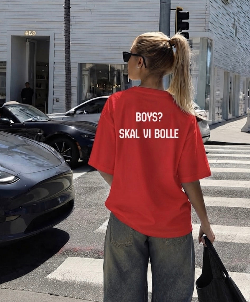 Boys skal vi bolle tee