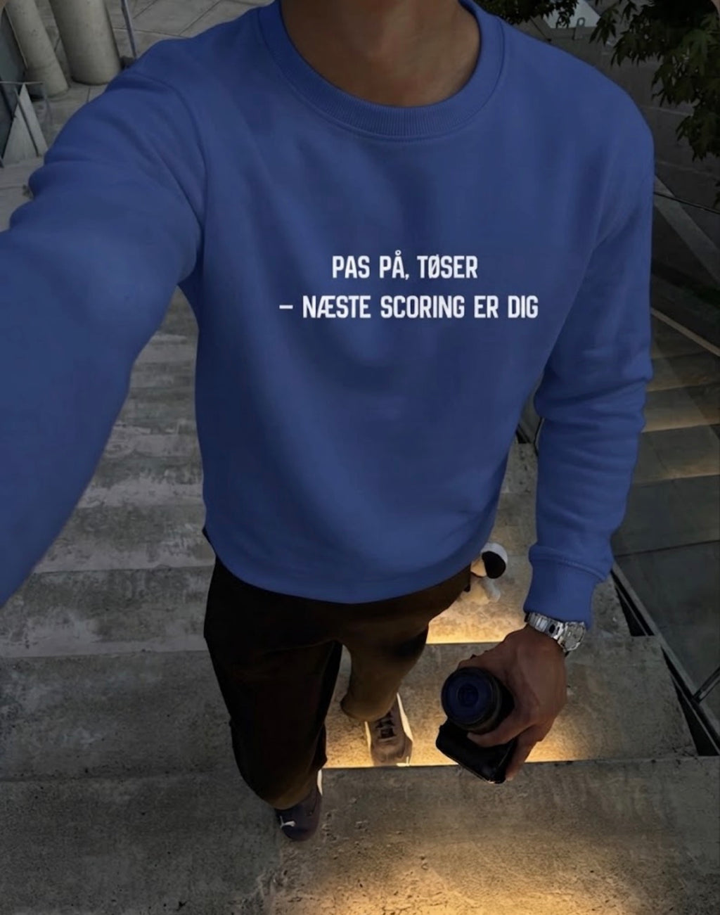 Pas på, tøser — næste scoring er dig Sweatshirt