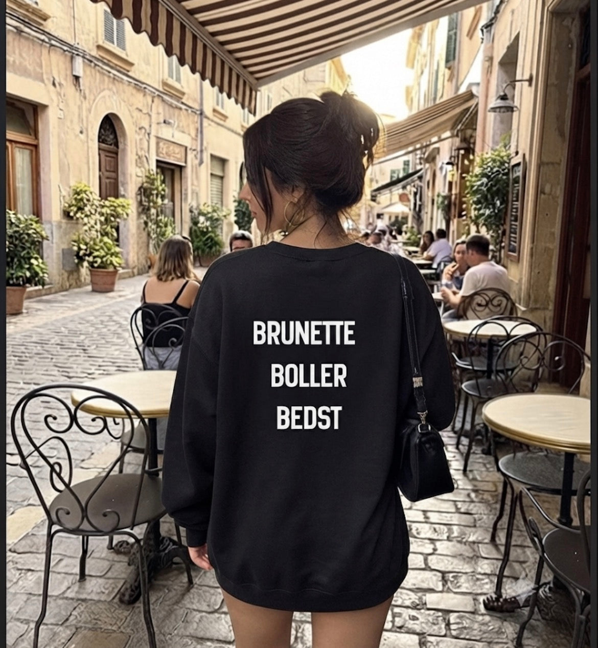 Brunette boller bedst Sweatshirt