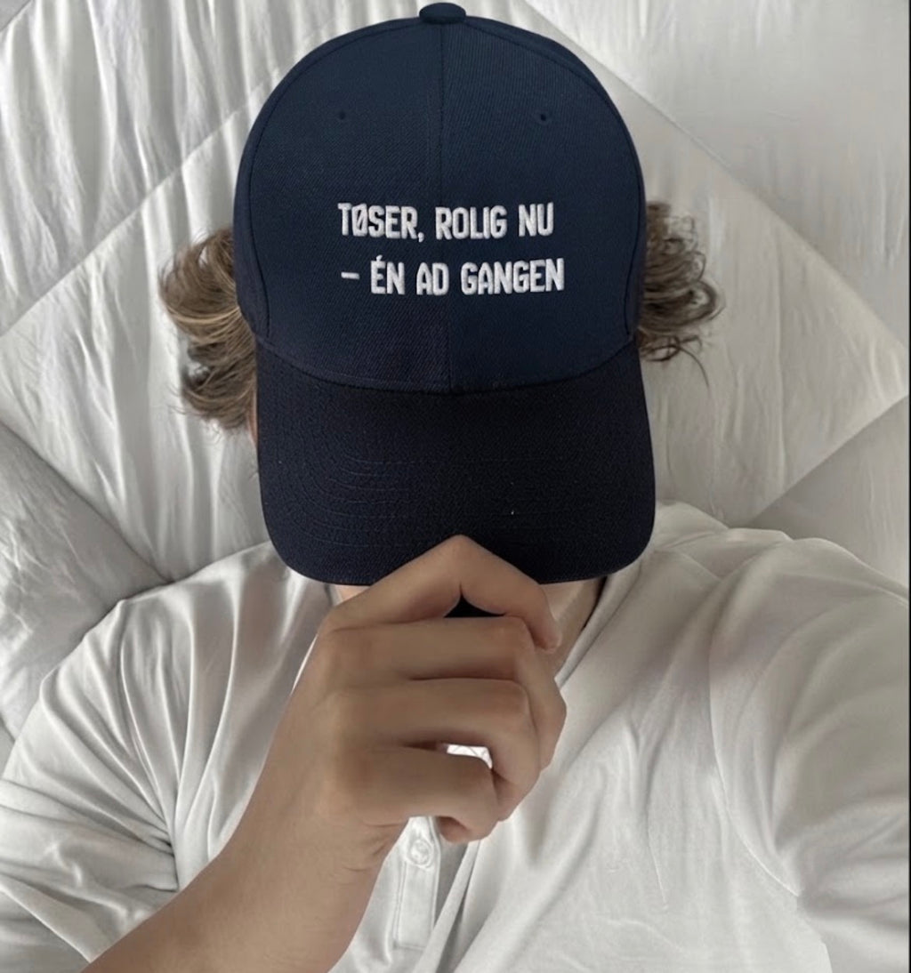 Tøser rolig nu en ad gangen caps