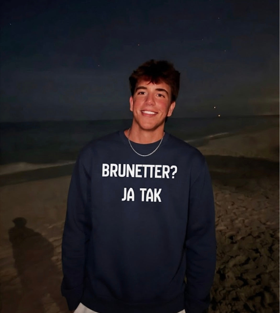 Brunetter Ja tak Sweatshirt