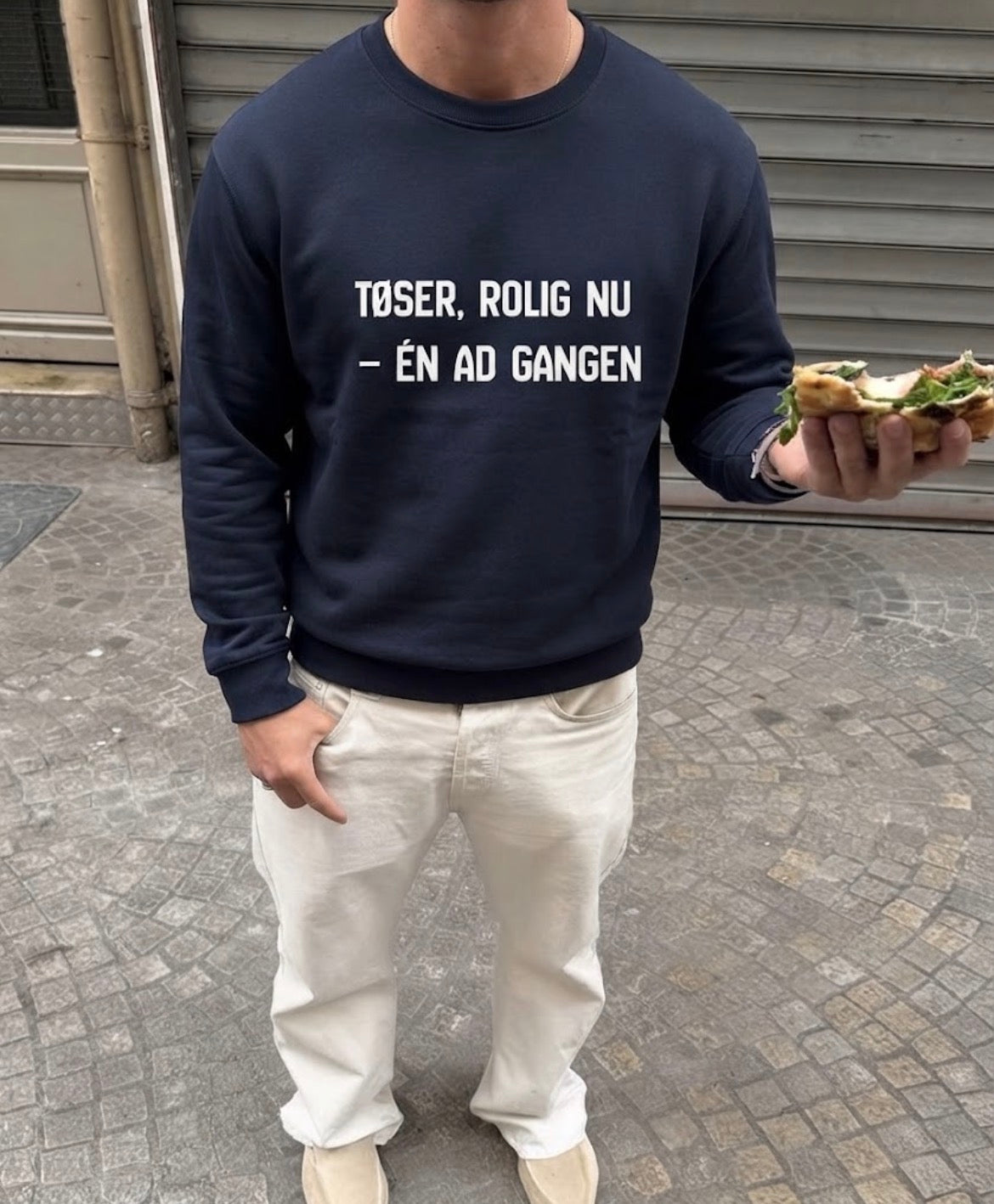 Tøser Rolig nu - En ad gangen Sweatshirt