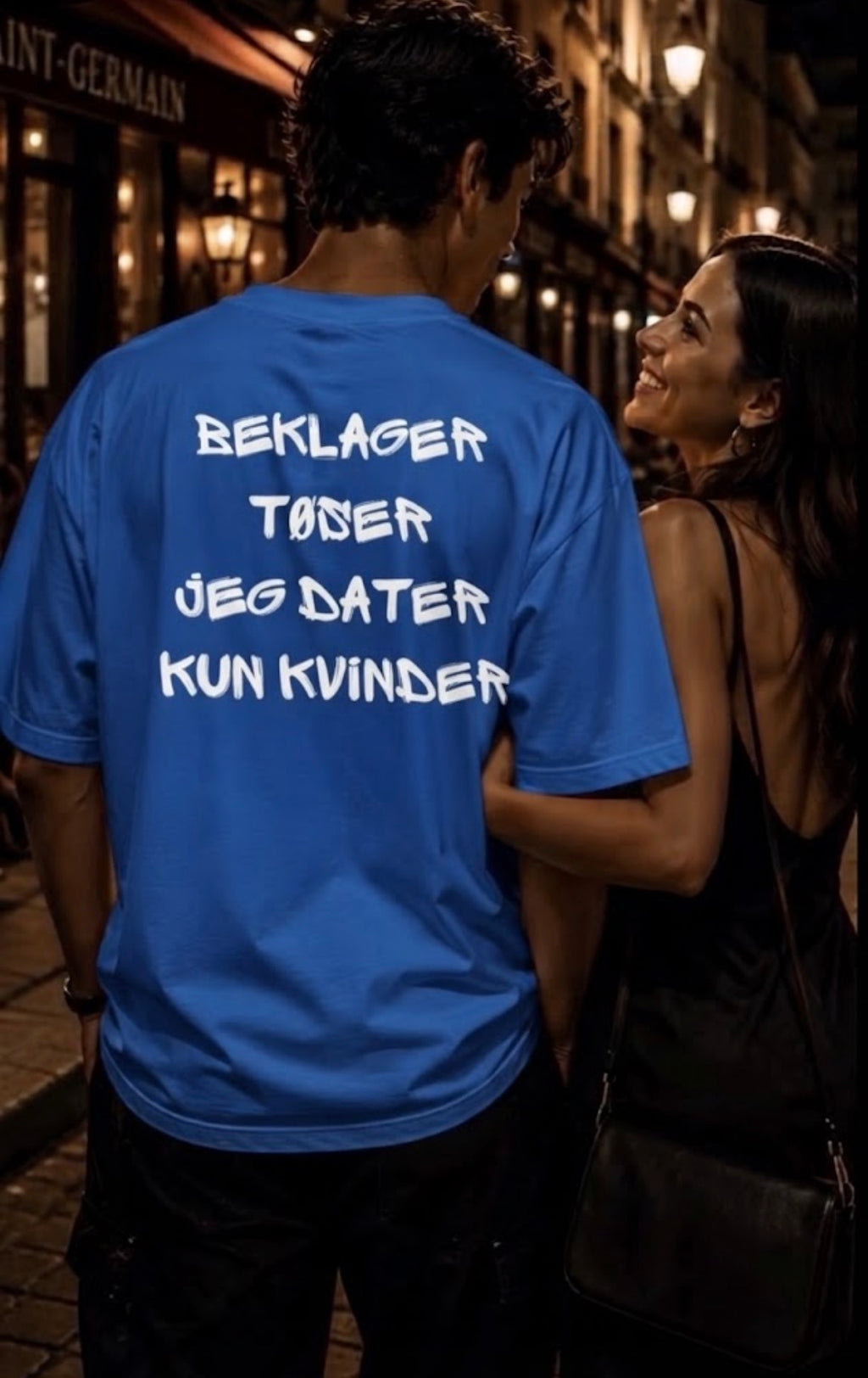 Beklager tøser jeg dater kun kvinder tee