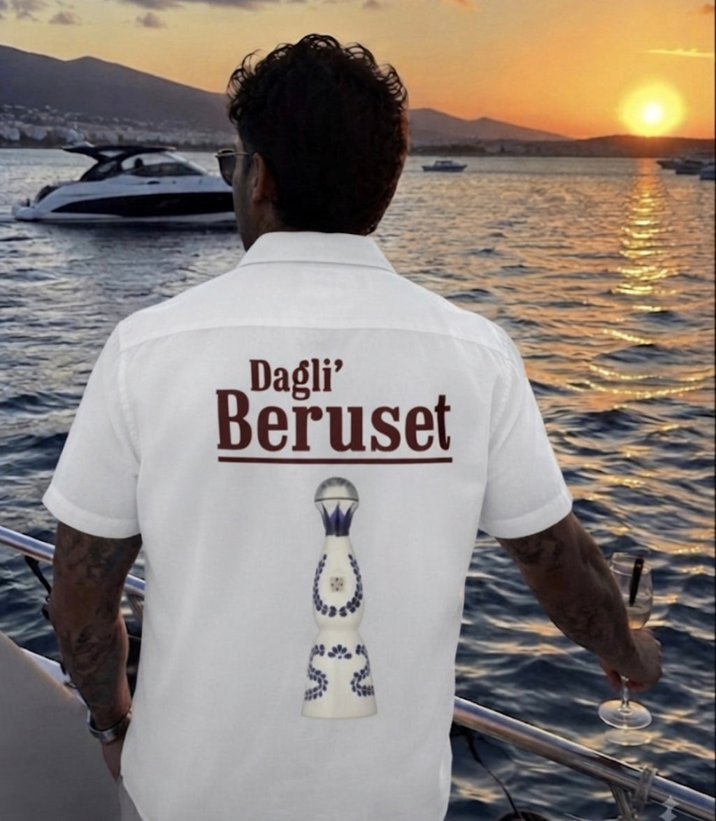 Dagli beruset claus azul reposado  skjorte