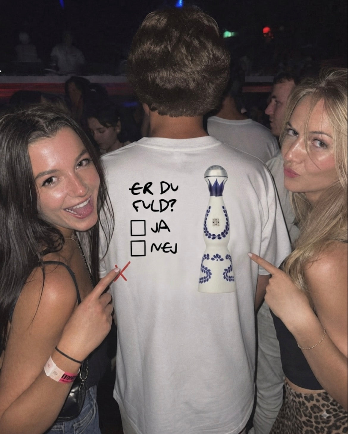 Ingen tvivl om status: "Er du fuld?" T-shirten – Clase Azul Edition! 🇲🇽✨