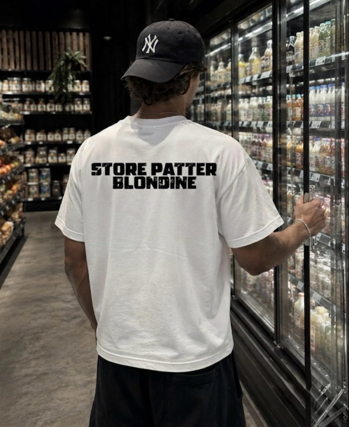 Store patter blondine  tee