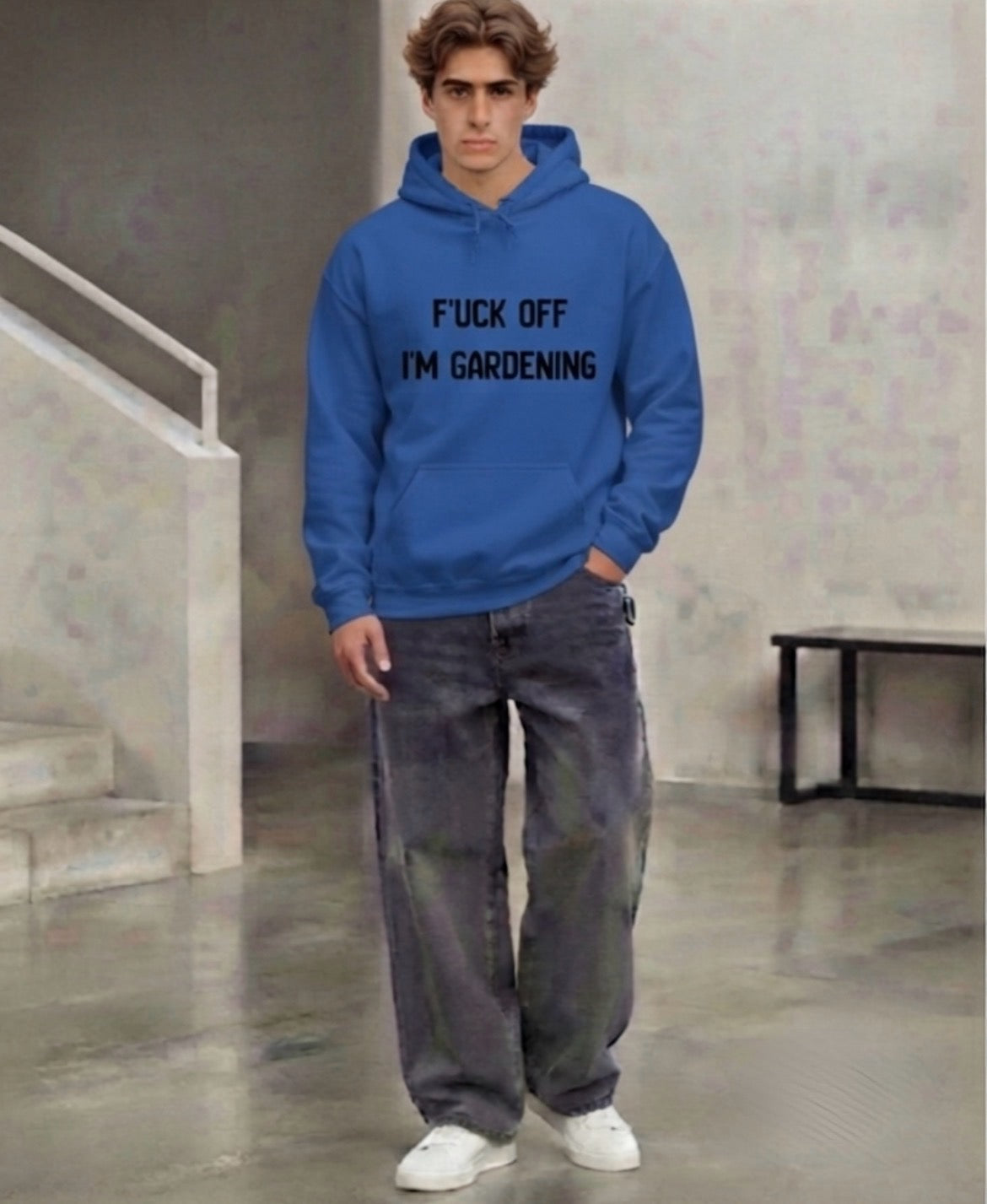 F'uck Off I'm Gardening" – Hættetrøje / Hoodie