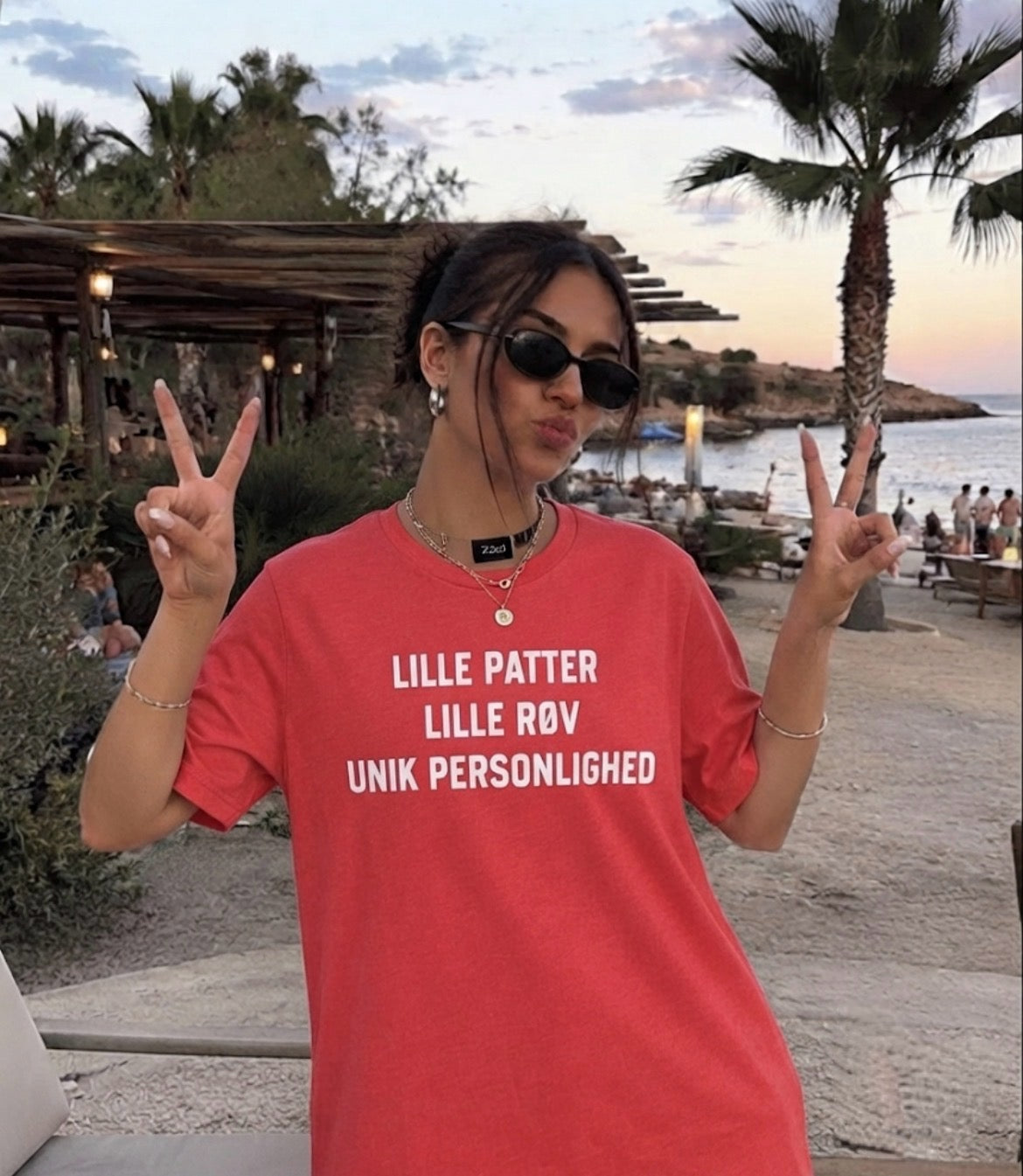 Lille Patter / Lille Røv / Unik Personlighed" – T-shirt