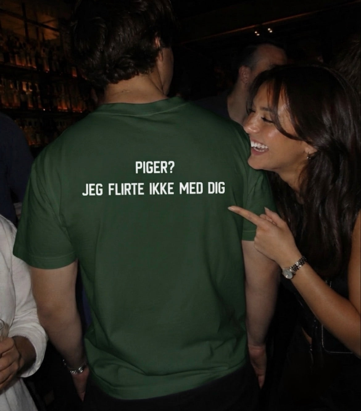 Piger jeg flirte ikke med dig tee