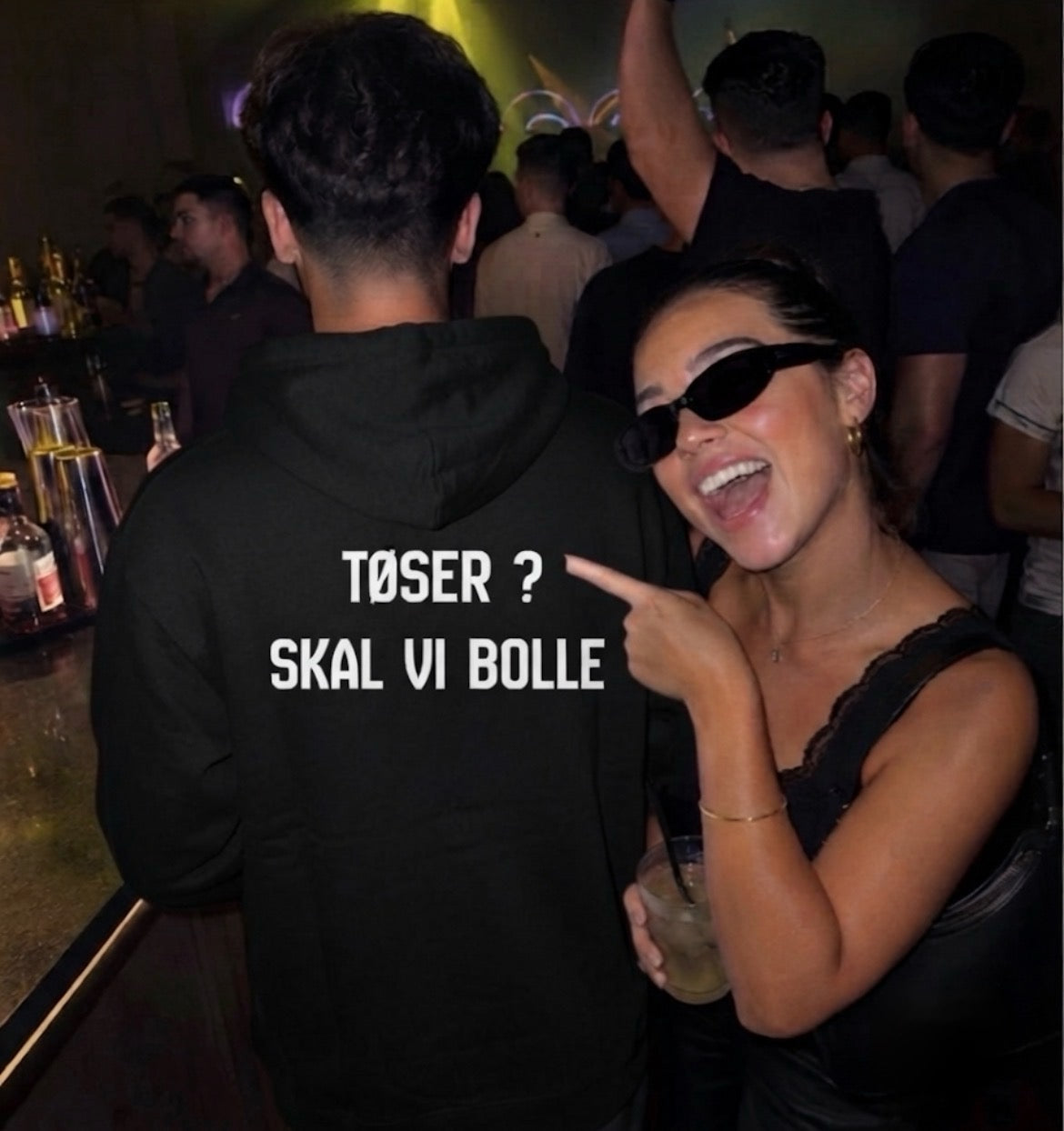 Tøser skal vi bolle Hoodie