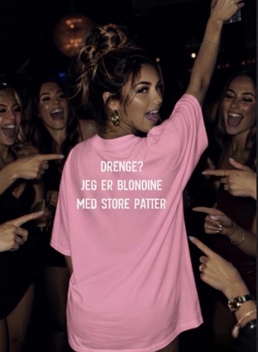 Drenge jeg er blondine med store patter tee