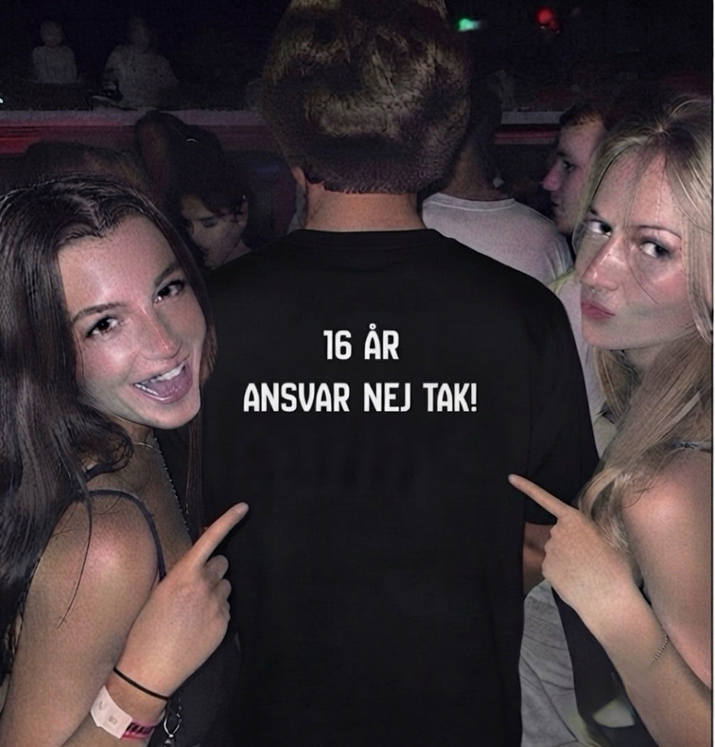 16 år ansvar nej tak tee