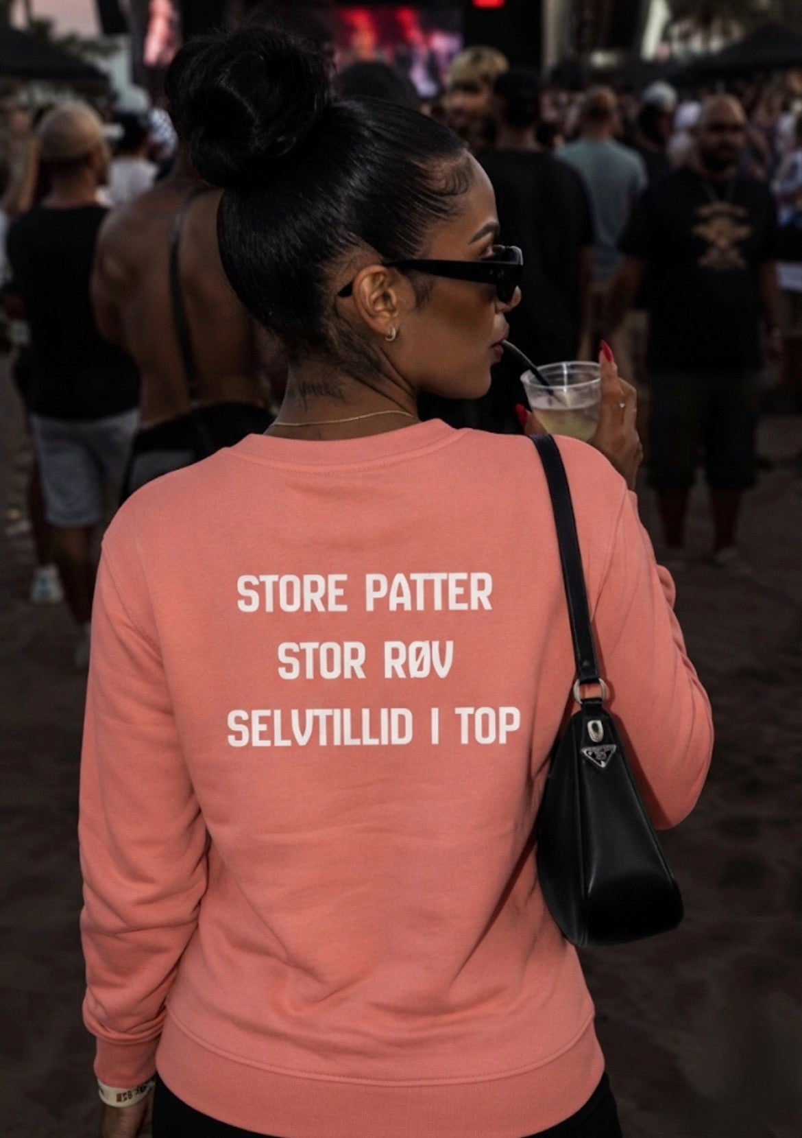 Store patter, stor røv – selvtillid i top  Sweatshirt
