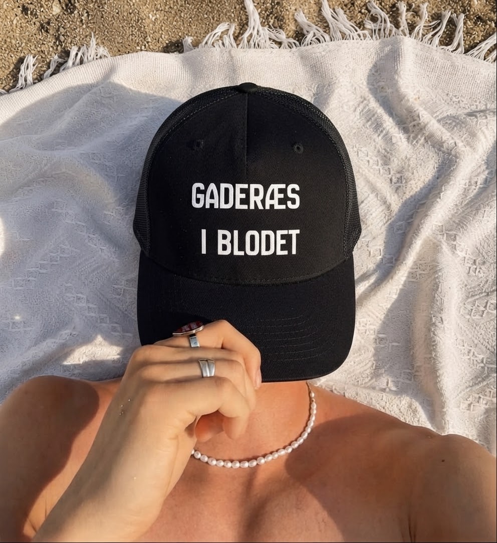 Gaderæs i blodet trucker cap
